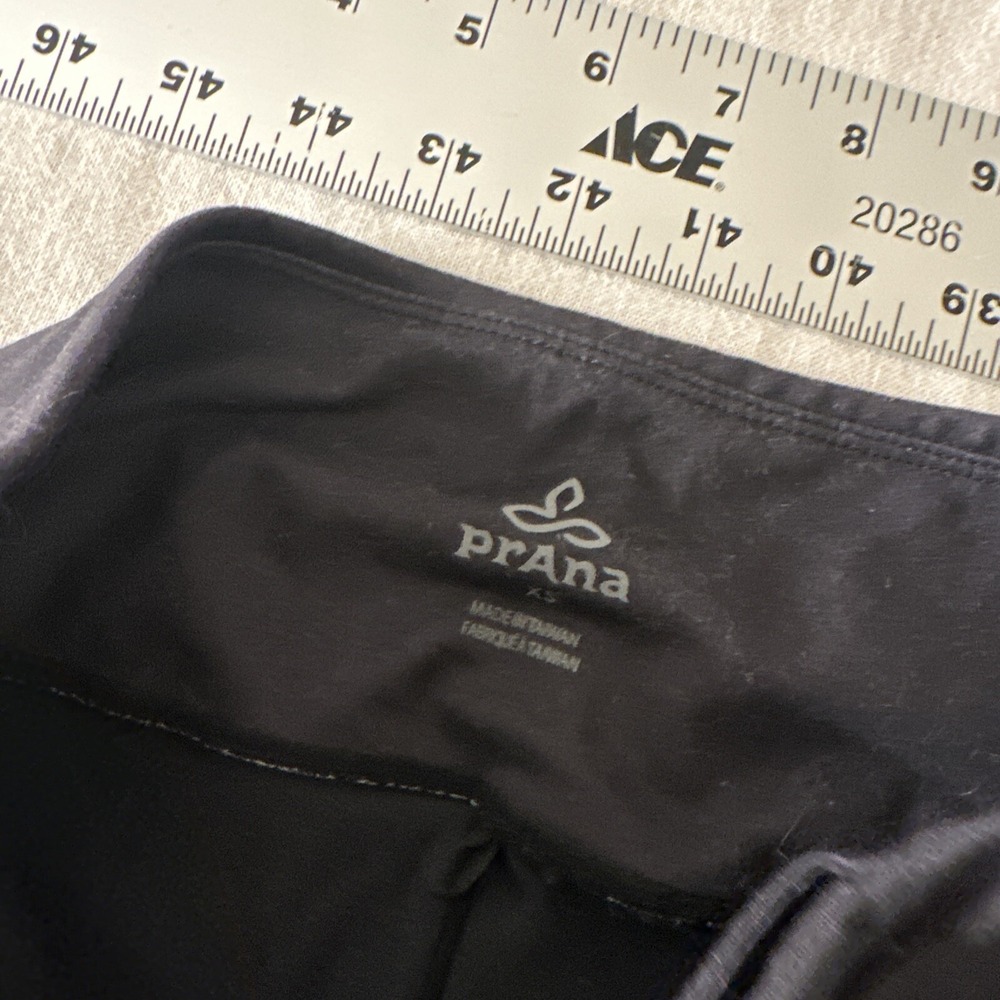 prAna Leggings Womens XS Gray Colorblock Pants Active Yoga Gym Running Gorpcore - Picture 10 of 13